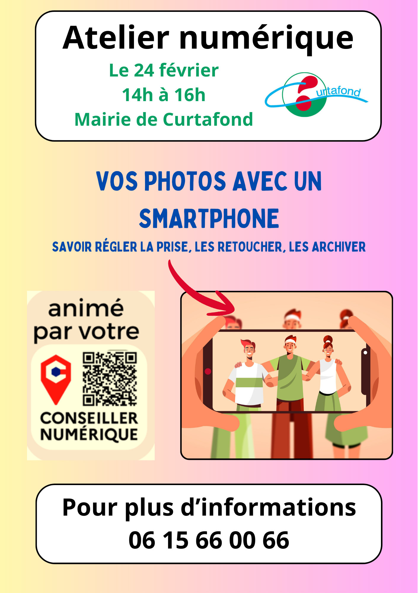 2 Affiche Atelier numerique Curtafond