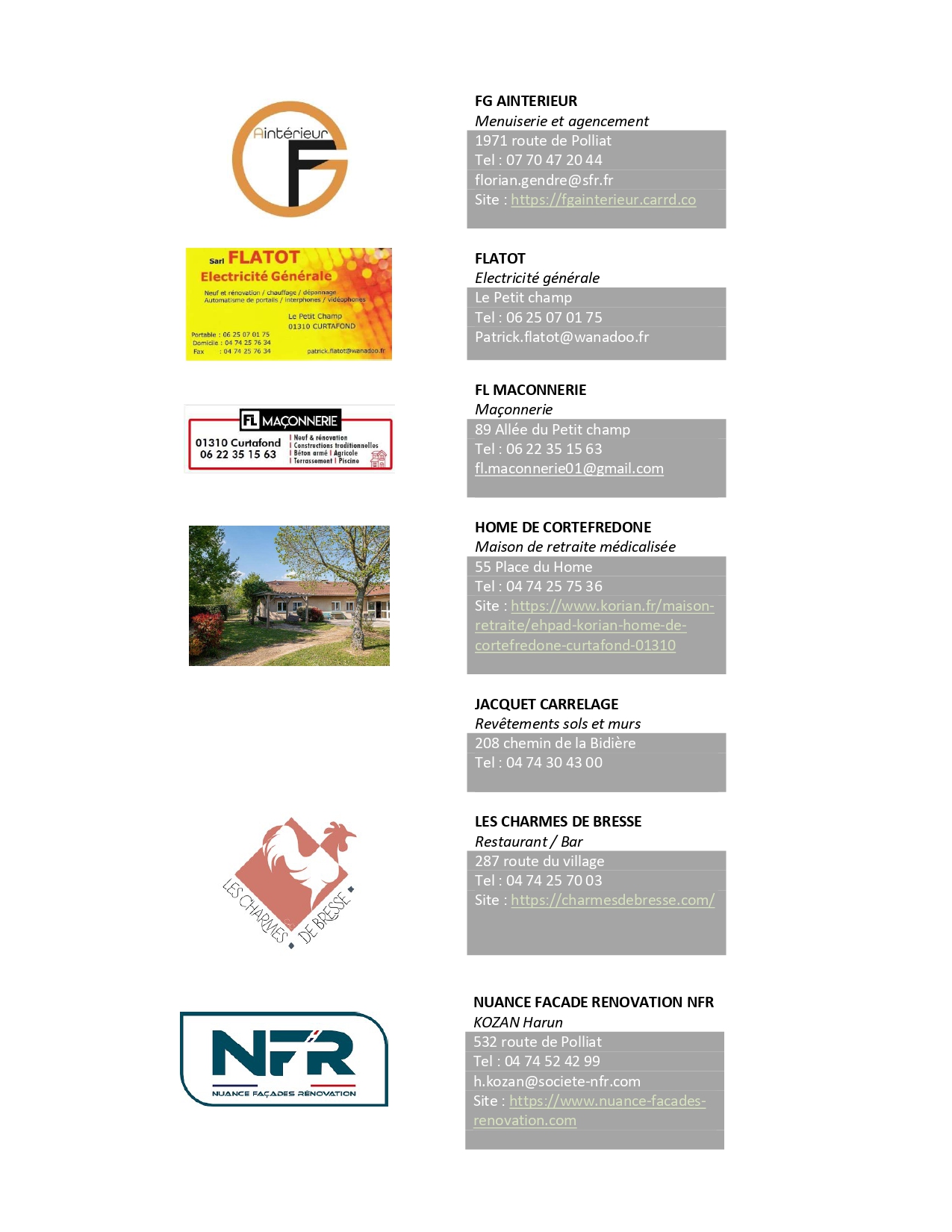 liste entreprises site web3 page 0002